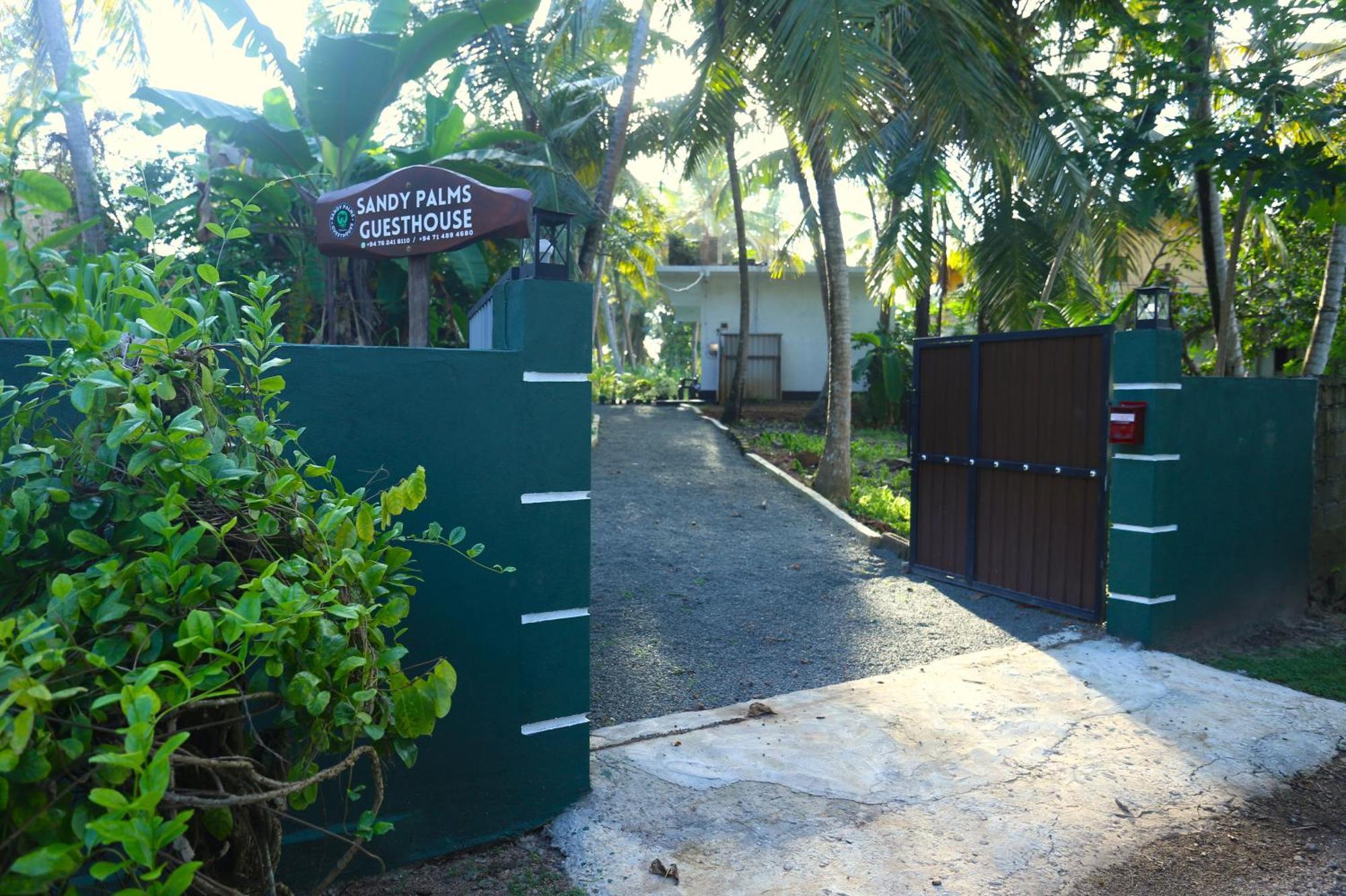 Sandy Palms Guesthouse ฮิกคาดูวา ภายนอก รูปภาพ